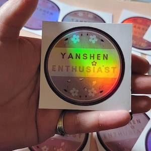 Yanshen Enthusiast Holo Sticker - Thousand Autumns 2.5 x 2.5 Inches
