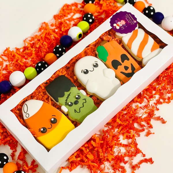 Halloween Spooky Cookie Box - Halloween Cookies