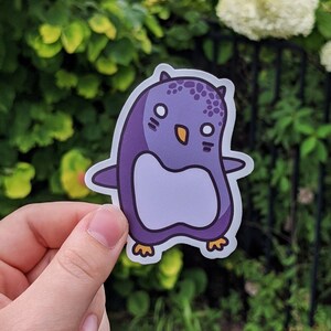 Arctic Penguin Vinyl Sticker | Waterproof & Durable | Cute Animal Sticker