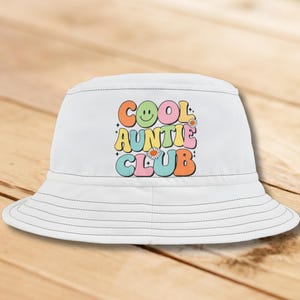 Cool Aunt Hat Gift for Her Best Aunt Ever Birthday Gift Aunt Bucket Hat Baby Announcement Pregnancy Reveal Sister Gift New Aunt Women&#39;s Hat