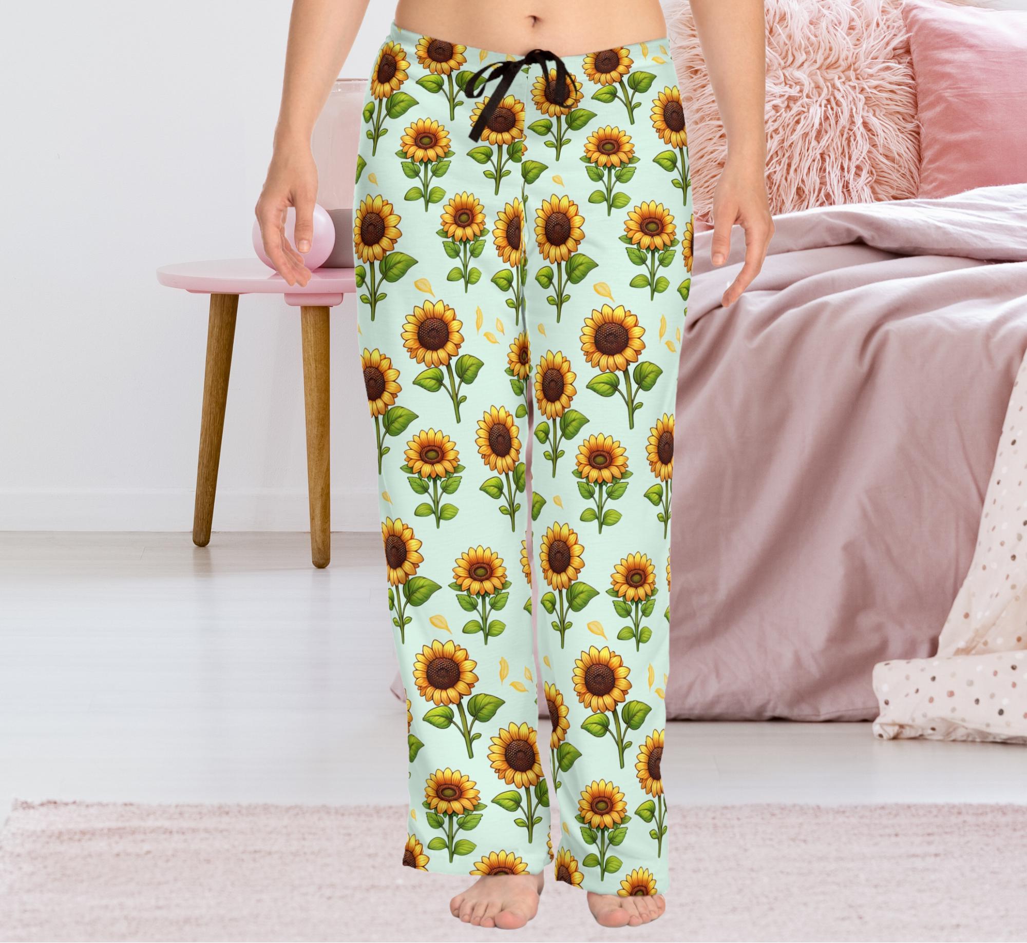 Sunflower Pajamas Etsy Canada