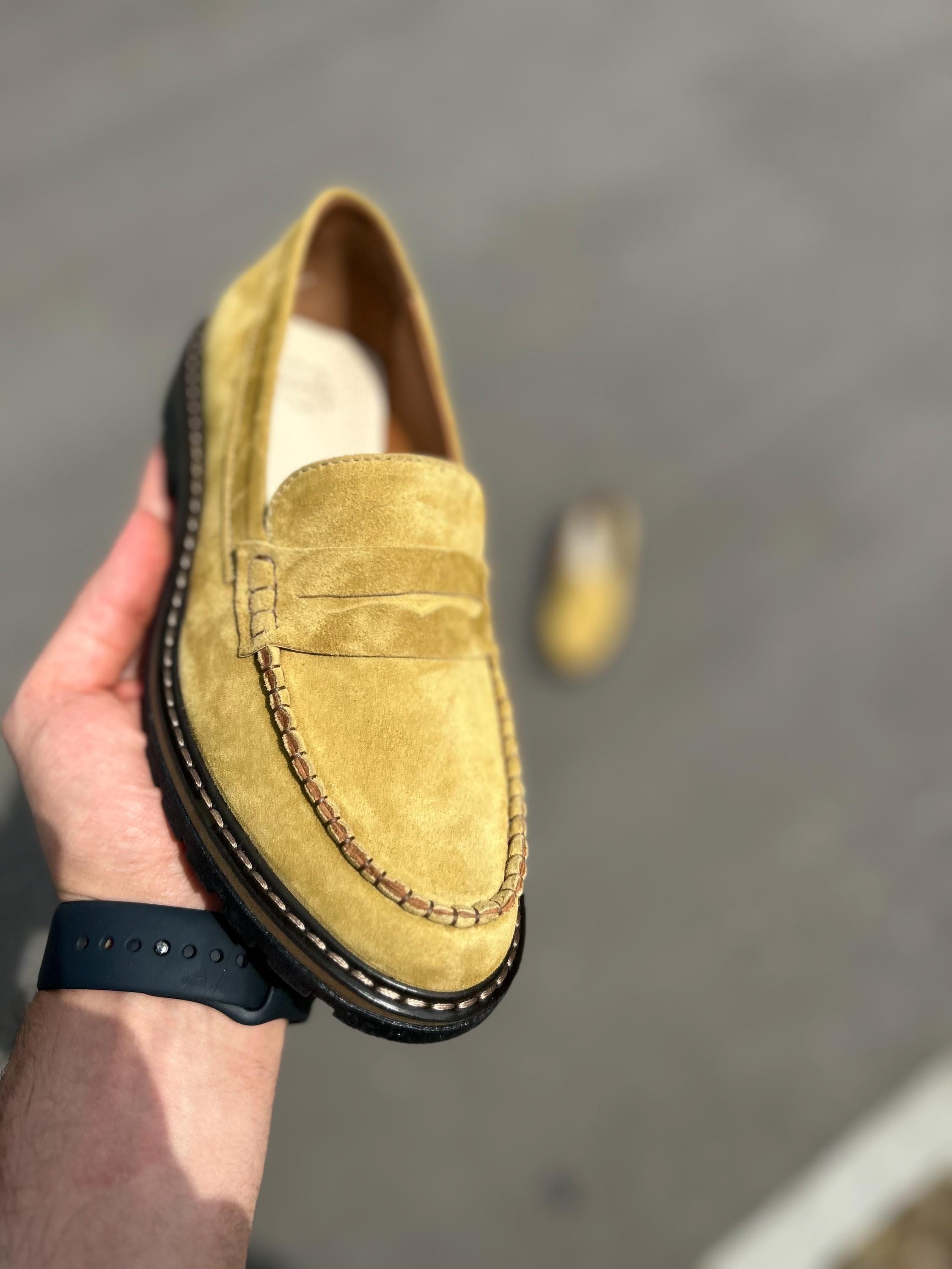 YELLOW ローファー 厚底 SACRED PLATFORM LOAFERS YELLOW Loafers Platform SACRED PLATFORM LOAFERS