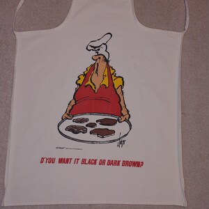 Vintage UNGER BBQ Apron