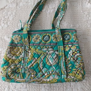 Vera Bradley Petit sac à main - Motif paon - OOP