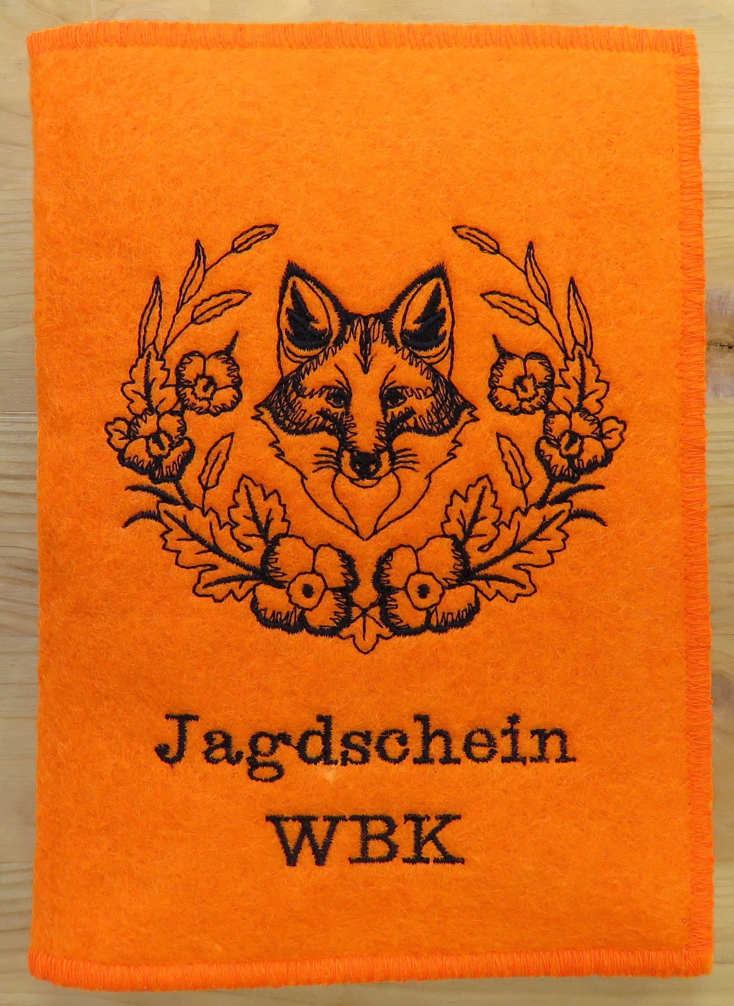 Hunting License / WBK, Fox in a Wreath of Leaves, Individually