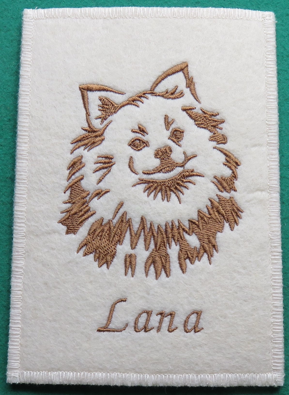 Pomeranian Zwergspitz Vaccination Certificate Cover - Etsy Finland