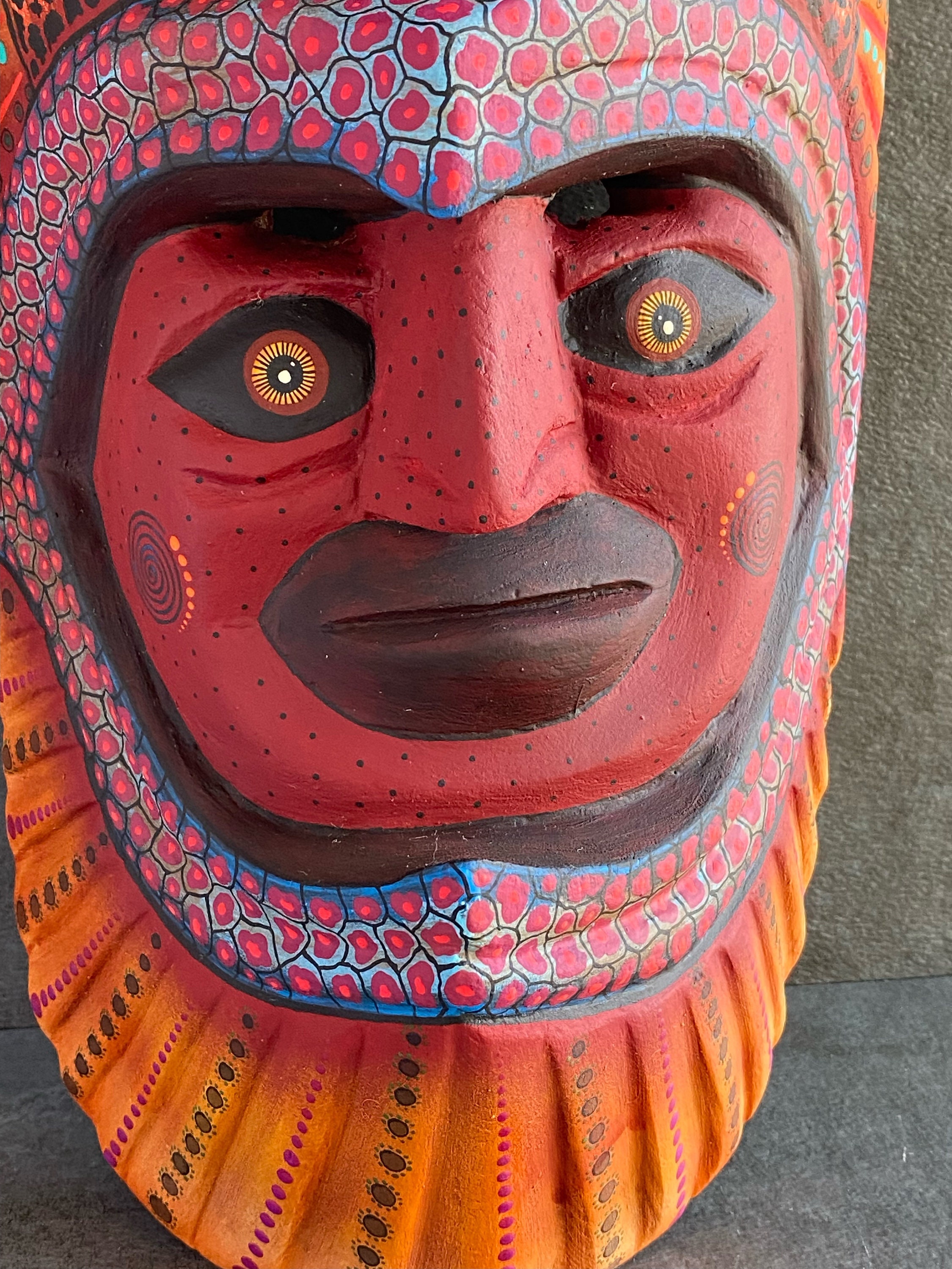 Zapotec Nahual Toná Mask Mexican Shape Shifter Folklore Etsy