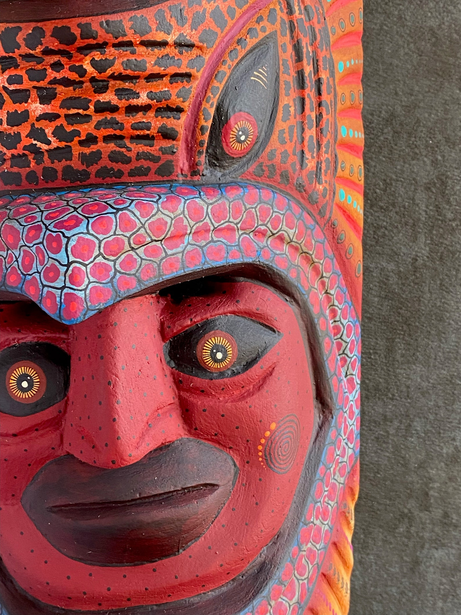 Zapotec Nahual Toná Mask Mexican Shape Shifter Folklore Etsy