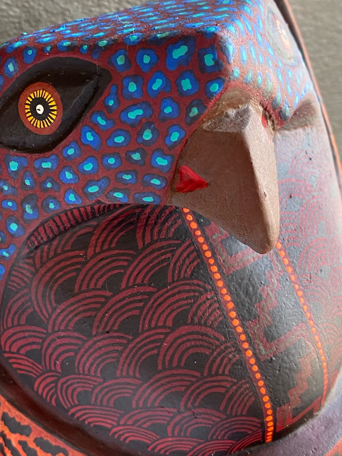 Zapotec Nahual Toná Mask Mexican Shape Shifter Folklore Etsy