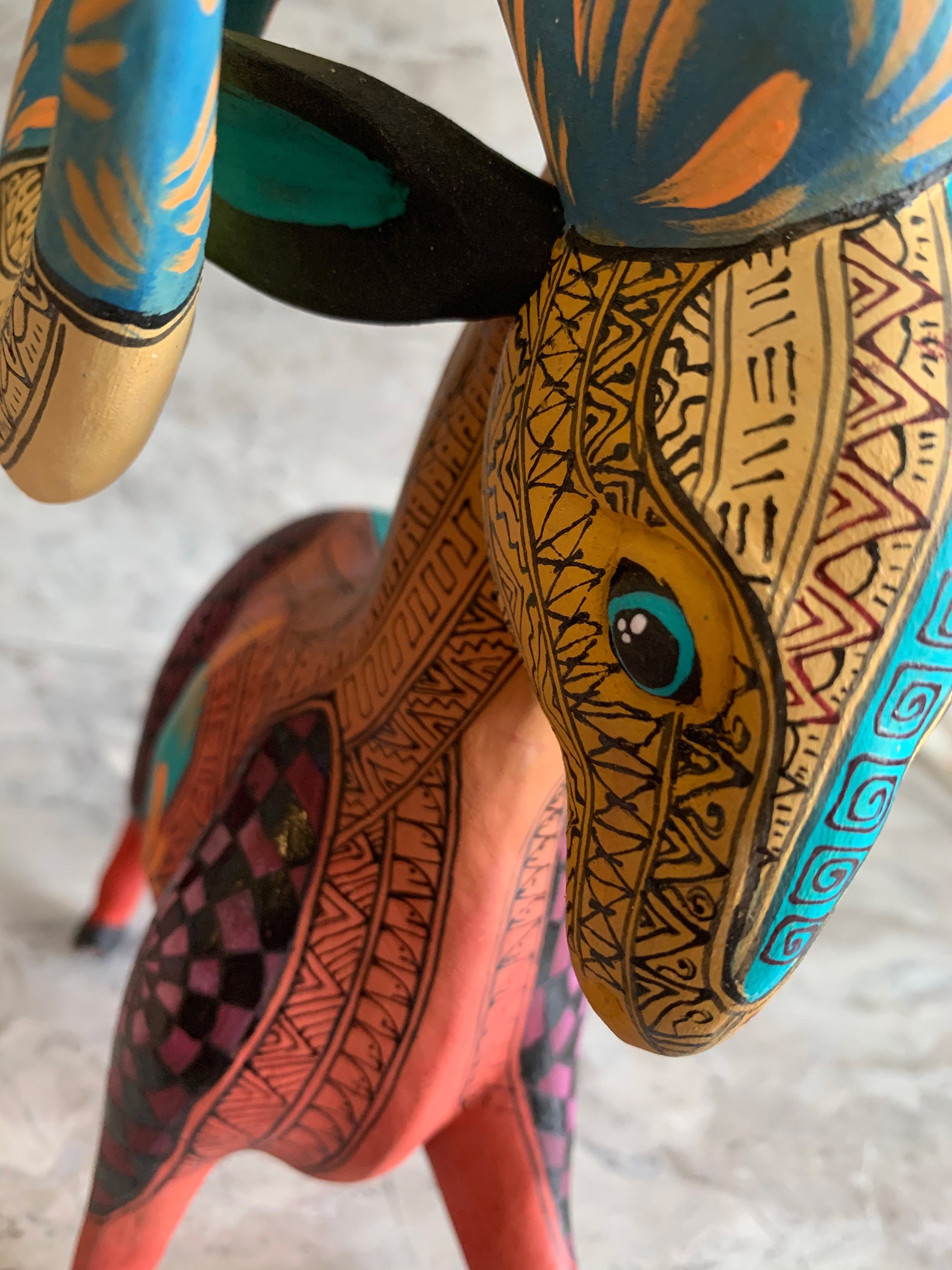 Alebrije de Oaxaca Zapotec Ram Firmado por artista Arte Etsy