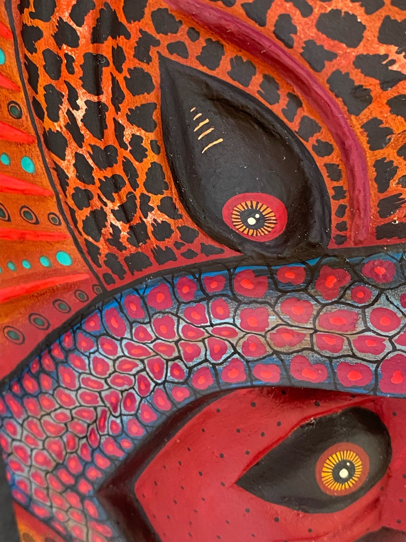 Zapotec Nahual Toná Mask Mexican Shape Shifter Folklore Etsy