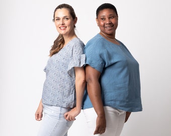 The Polperro Blouse PDF Pattern