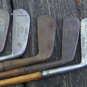Putter Hickory Antique Harry C. LEE & CO. - Manche Coudé