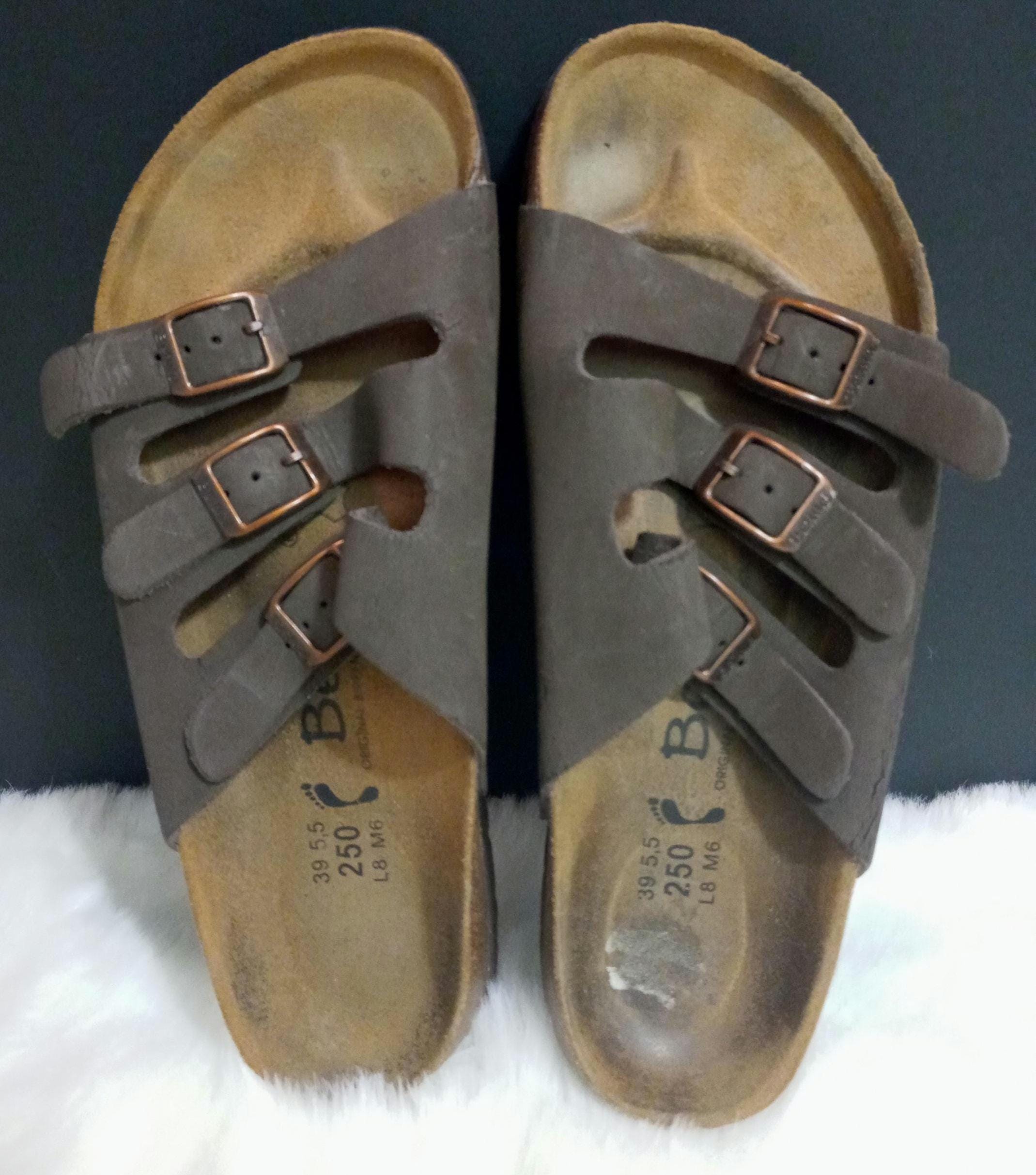 Birkenstock Betula Brown 250 Soft Footbed Sandals 3 Side  display picture 1