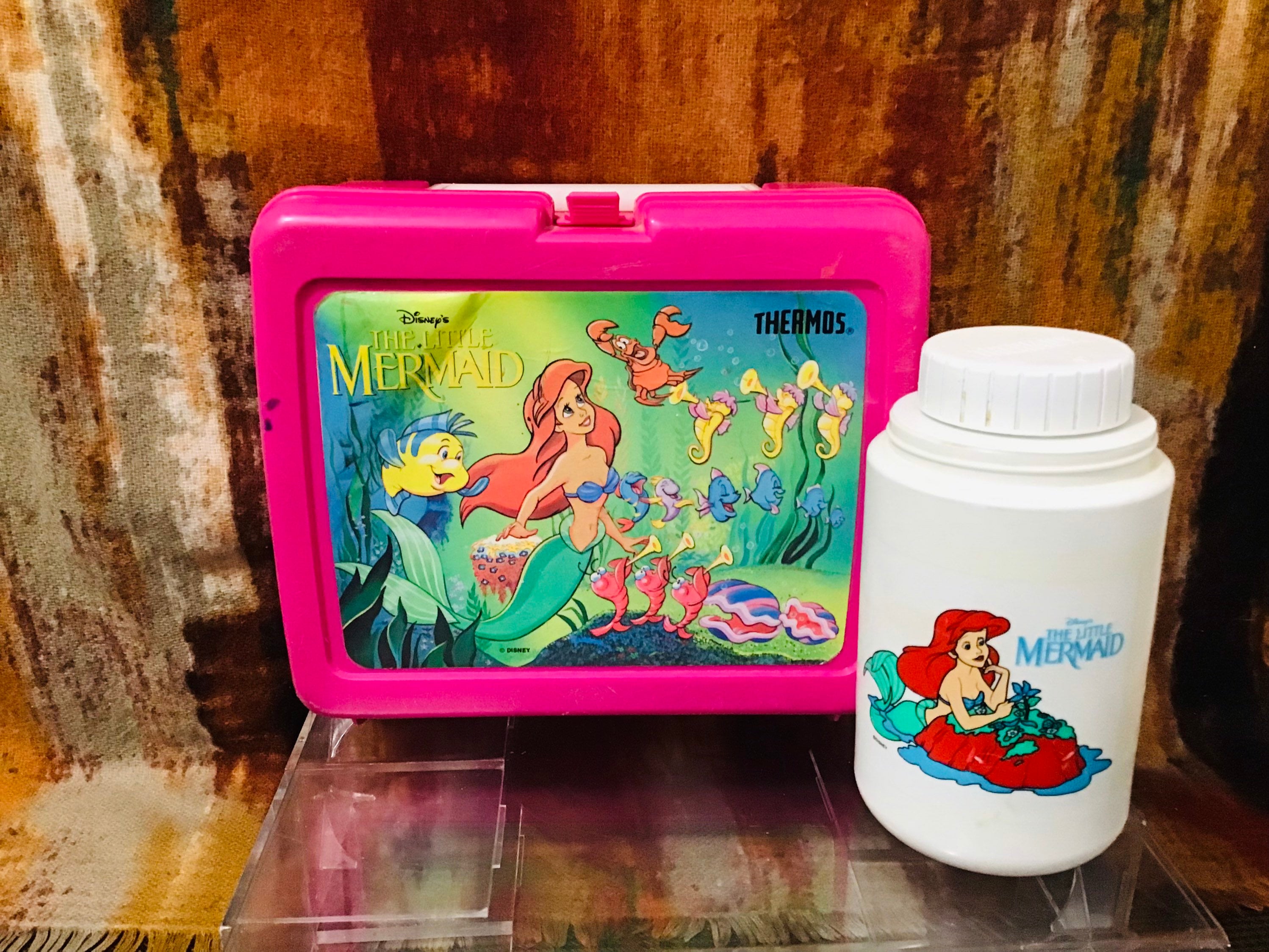 Vintage little mermaid store lunch box