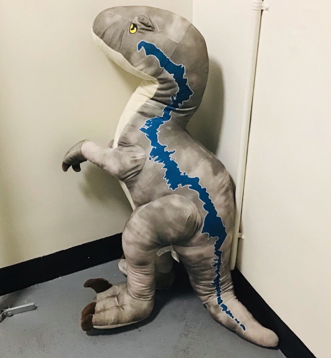 Jurassic World Collectible Ginormous 40 Velociraptor Blue | Etsy