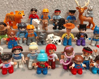 LEGO Duplo Figures & Animals 49pc Lot