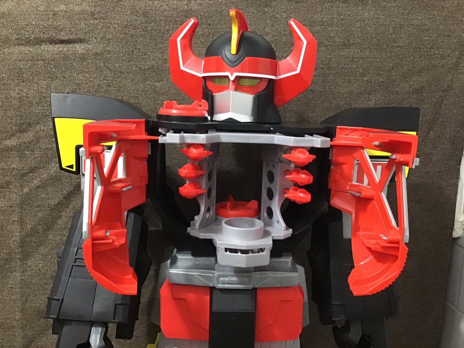 Imaginext Power Rangers Morphin Megazord Playset Giant 27 Etsy