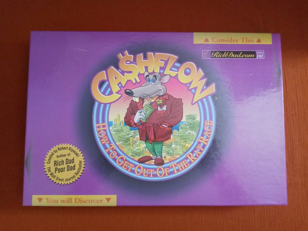 Cashflow 101 Board Game Rich Dad Poor Dad Robert Kiyosaki W/ Rare