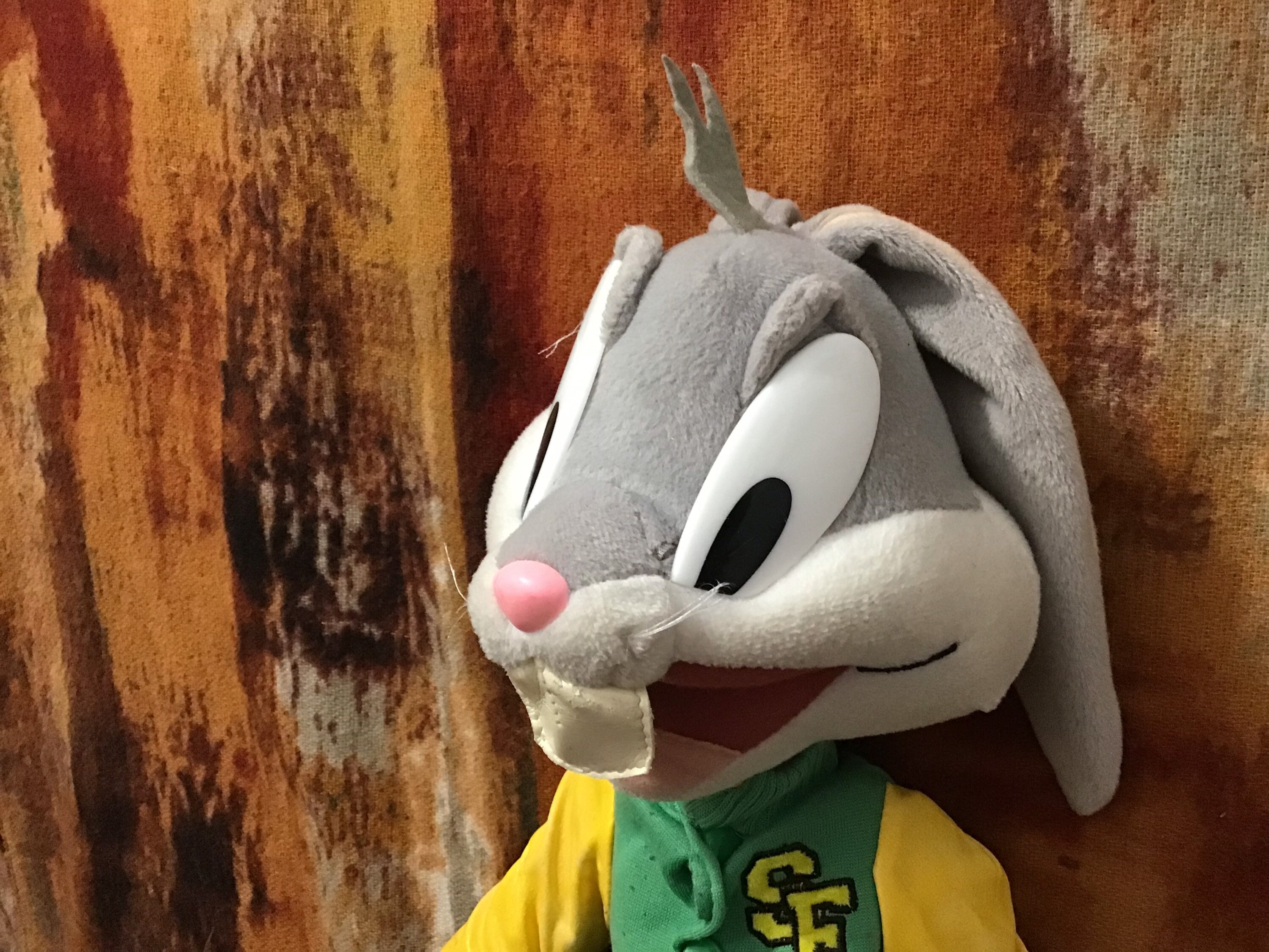 Vintage Six Flags 2532 Bugs Bunny SF Varsity 45 Years -  Hong Kong