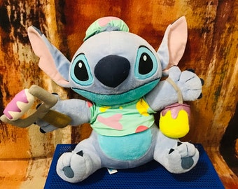 Peluche vintage de Lilo & Stitch de la colección Sega Prize de Disney Japón, difícil de encontrar.
