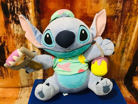 Disney Lilo & Stitch Figure 20 YEARS plush 2022 Japan Tokyo Disney Store  19cm