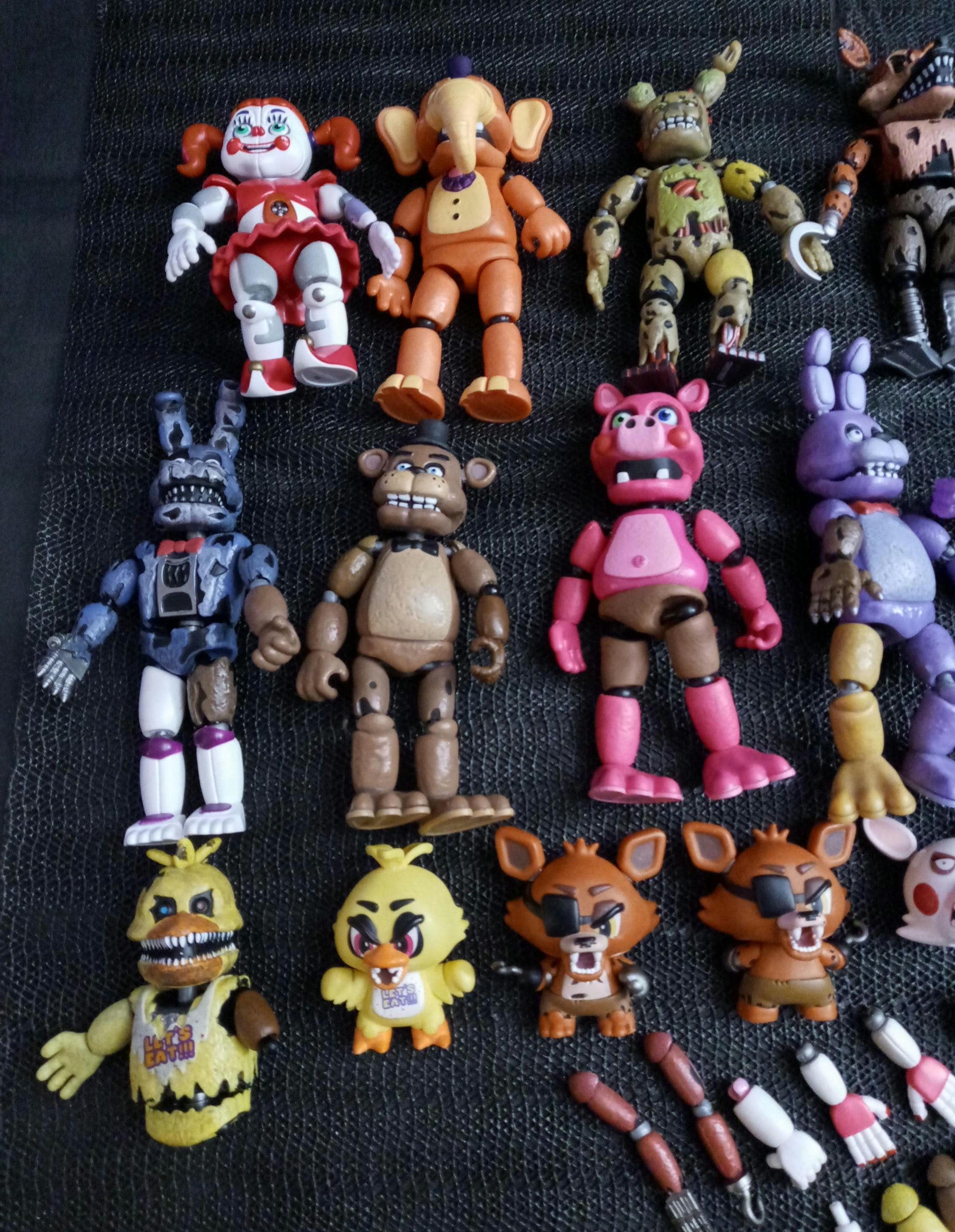 Five Nights at Freddy's 27pc Action Figures HTF - Etsy