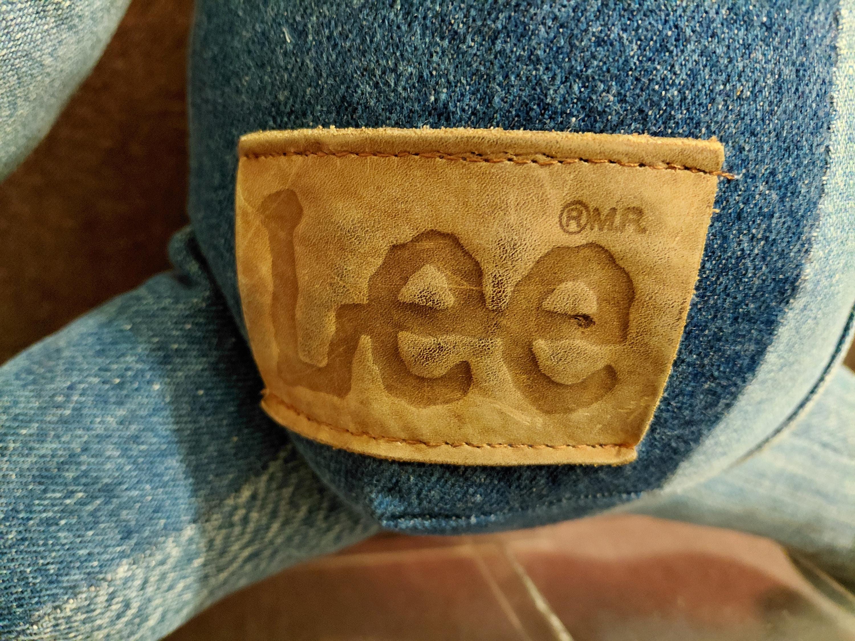 Vintage 1990s Handcrafted 20” Artisan Lee Denim Salvaged Recycled