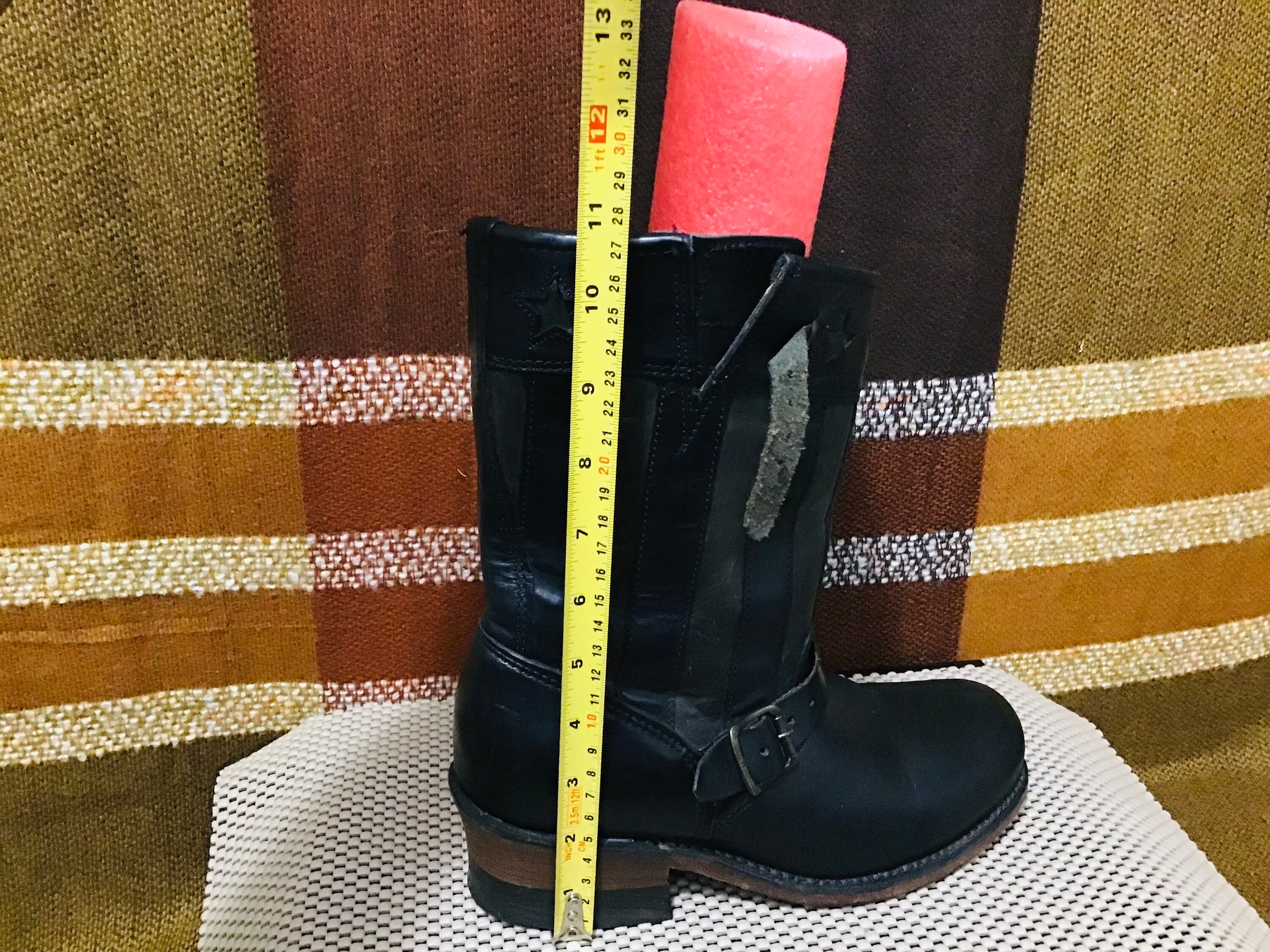 Frye 150th Anniversary USA Black Leather Flag Boots Sz 10 il_fullxfull.4953719670_jtp6.jpg main image 4