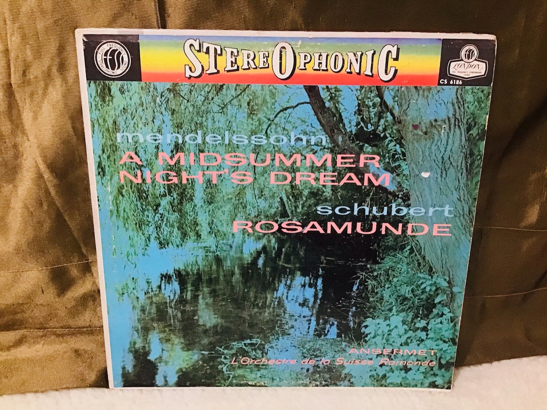 Mendelssohn Sogno di una notte di mezza estate Ansermet London Records