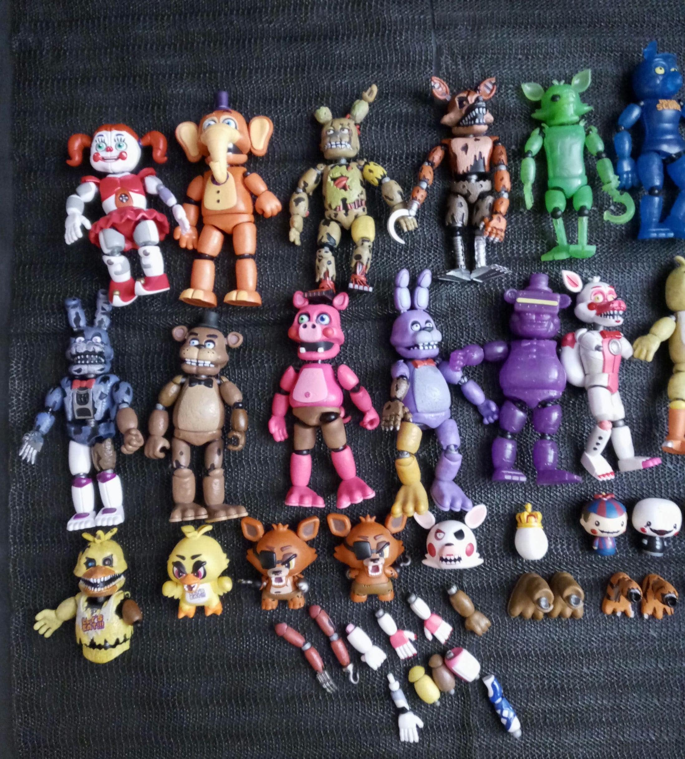 Five Nights at Freddy's 27pc Action Figures HTF - Etsy