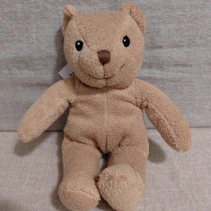 Ikea Blund Teddy Bear Embroidered Sewn Eyes Lovey Nursery Plush Toy