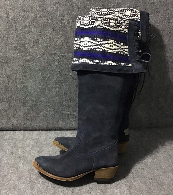 Cobra Society Zeus Over the Knee Boots with Tapest
