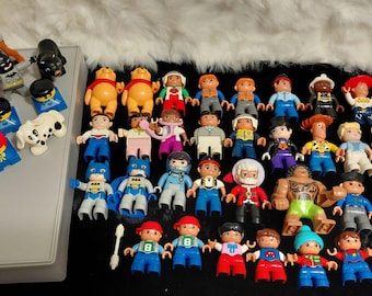 LEGO Duplo Figures & Animals 45pc Lot