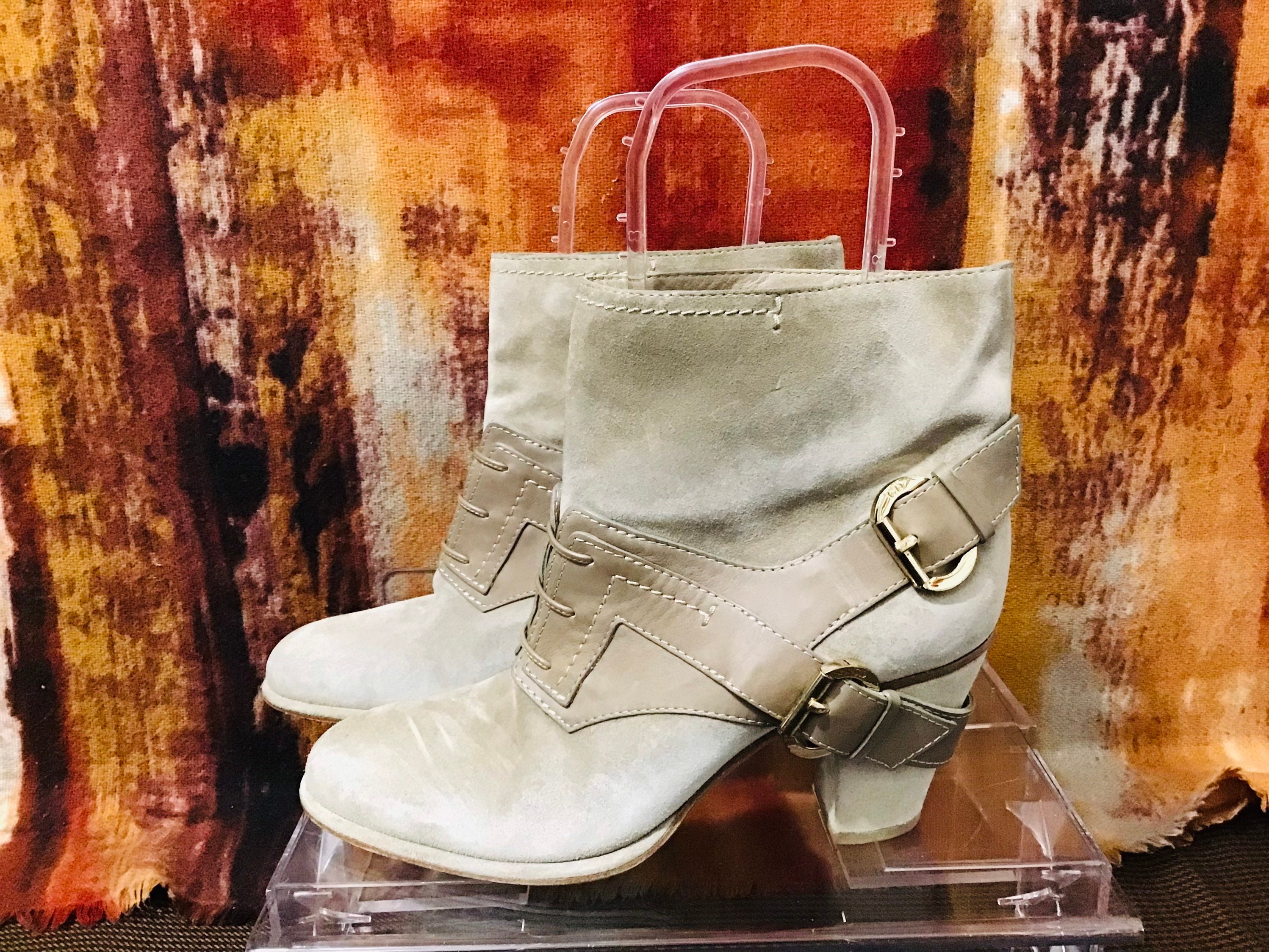 Vintage Christian Dior Knee High Monogram Diorissimo Boots For Sale at  1stDibs