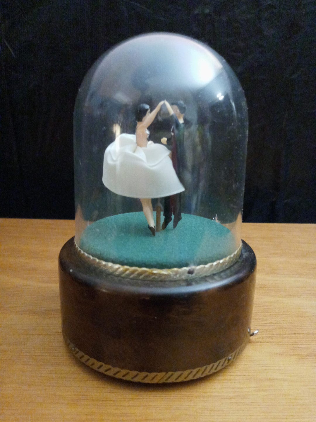 Vintage 1960s REUGE Dancing Wedding Ballerina Couple Switzerland ...