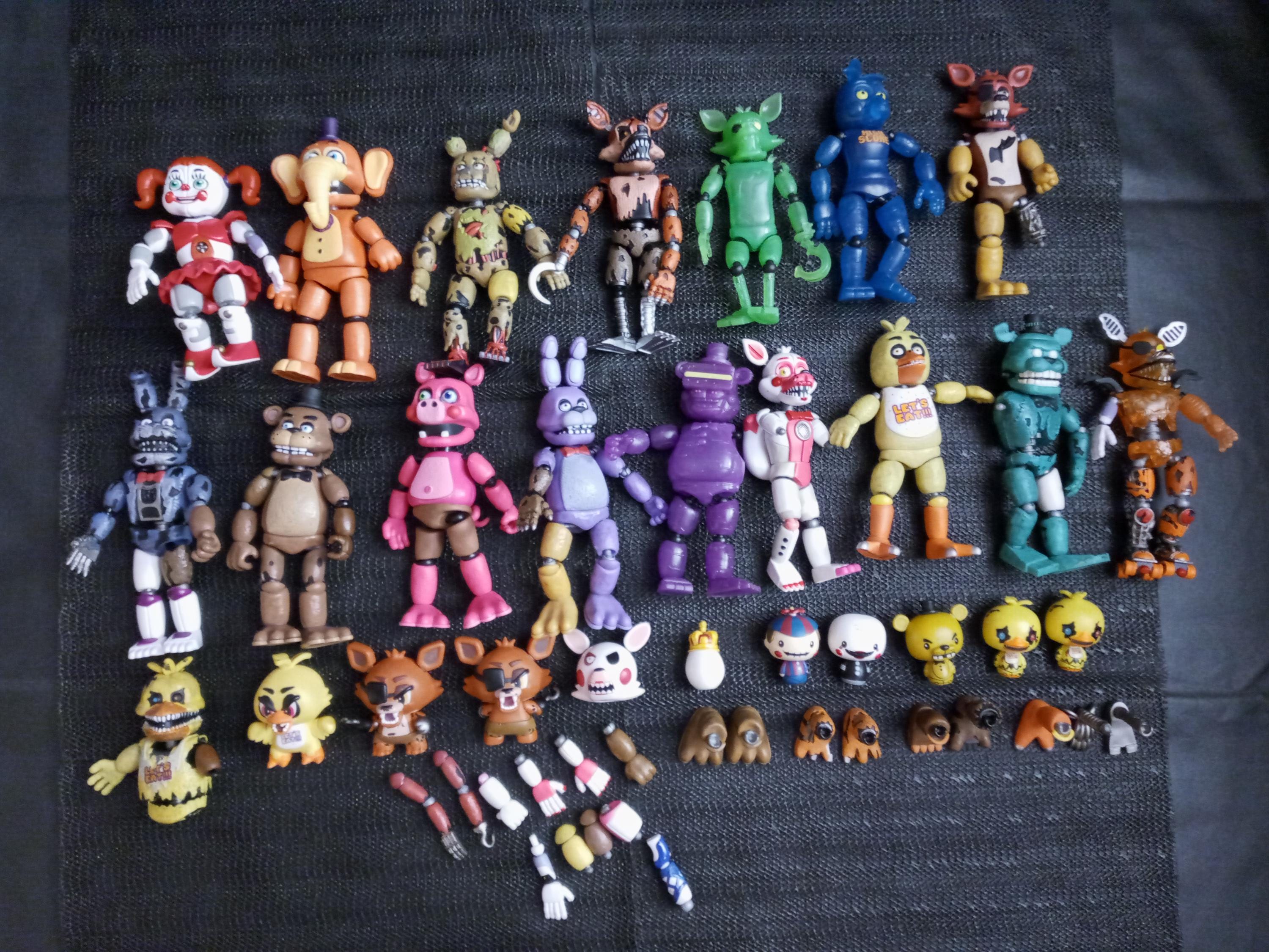 Withered bonnie action figure - Etsy 日本