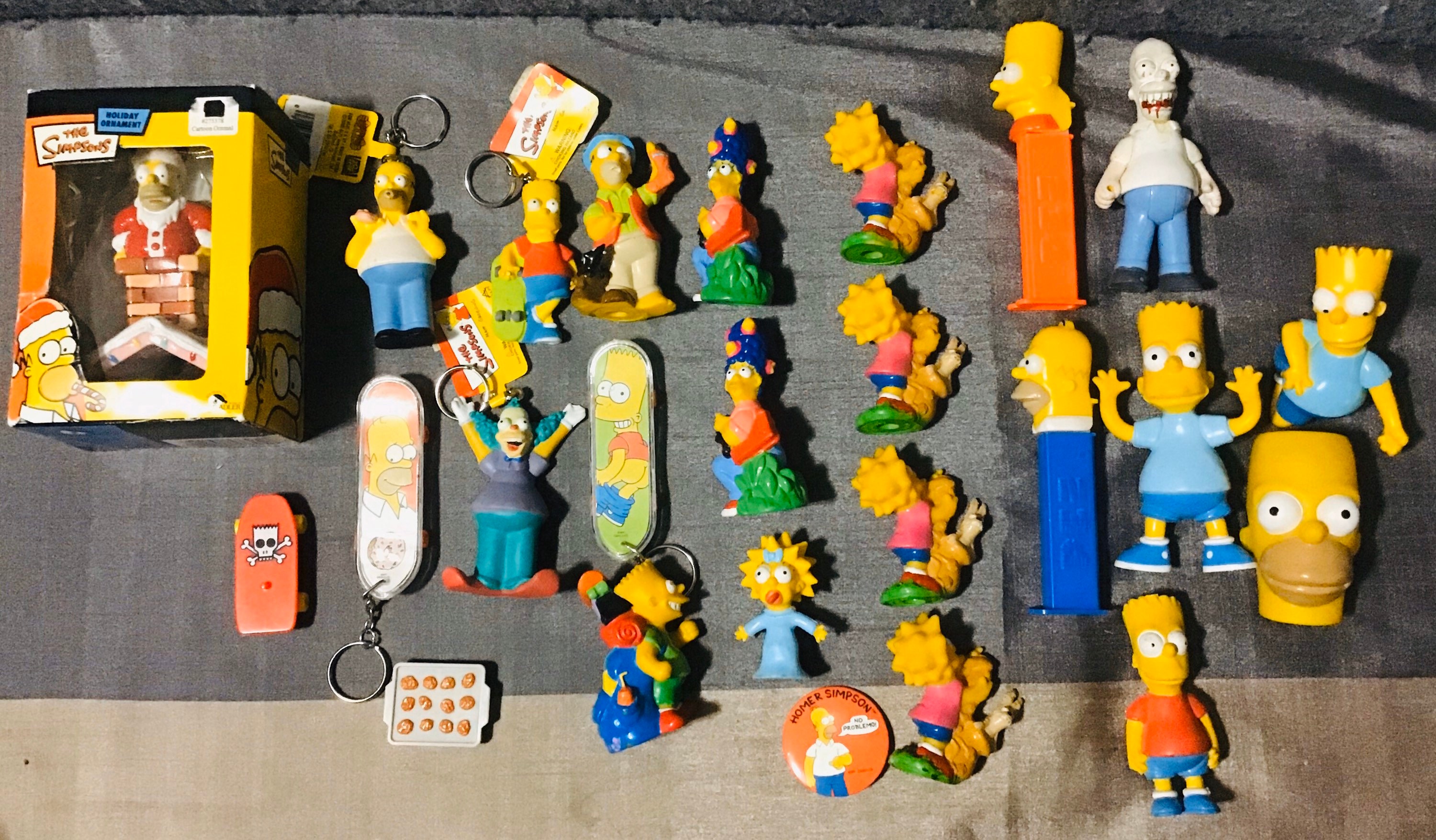 Los Simpson coleccionable Personaje Merchandise Lot Figuras Etsy