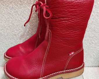 Duckfeet Arhus Granite Leather Boots Unisex Size EU 40 US 8(M) US 9.5(W)