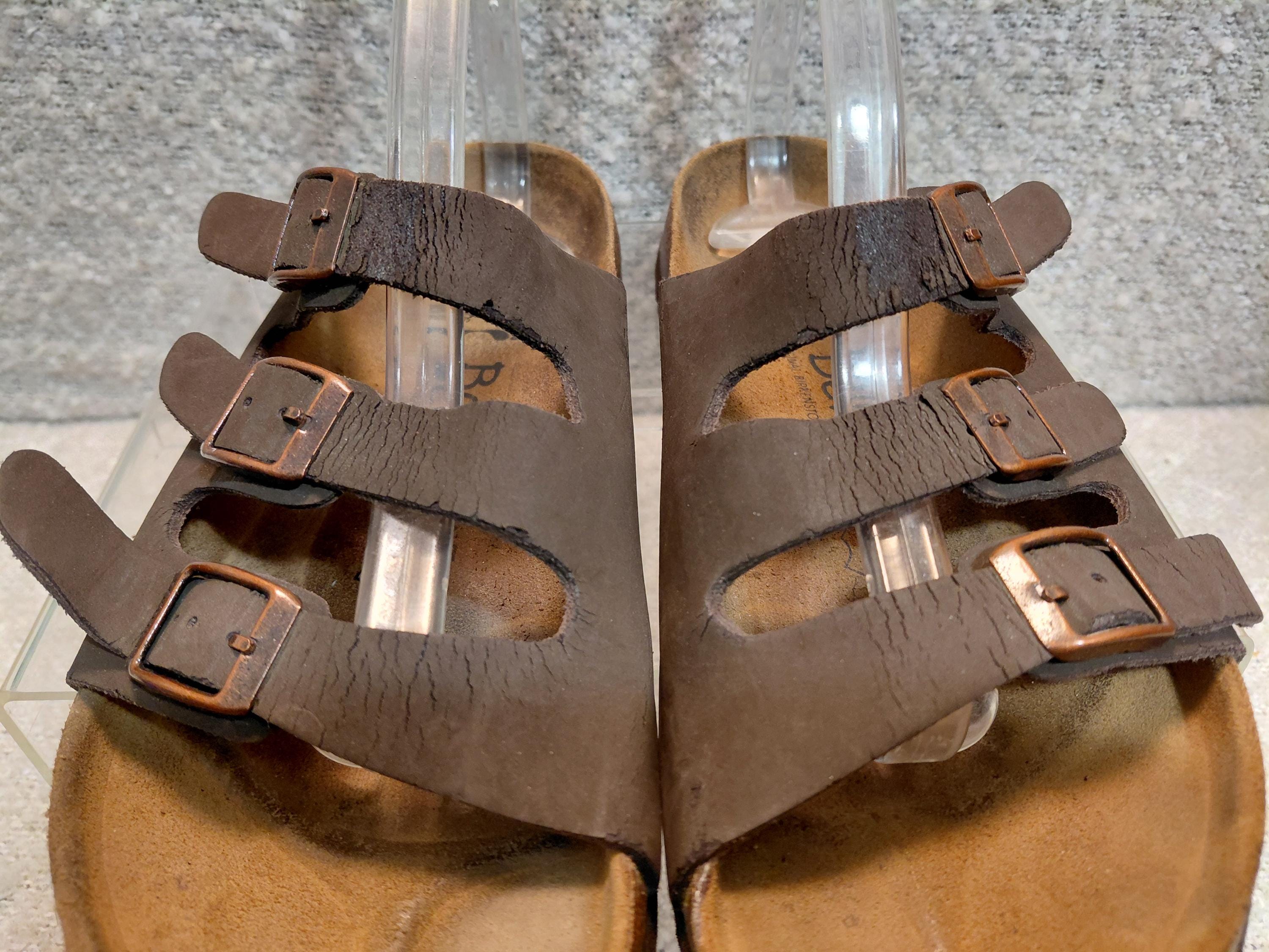 Double-strap Brown Betula Birkenstock Betula Brown 250 Soft Footbed Sandals 3 Side  main image 2