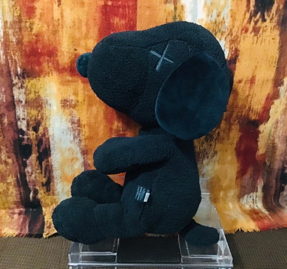 Snoopy Black Stuffed Plush 22 Collectible KAWS X PEANUTS -  Israel