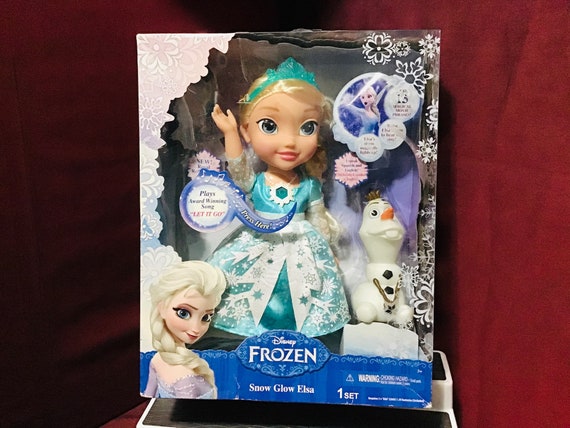 disney frozen snow glow elsa singing doll