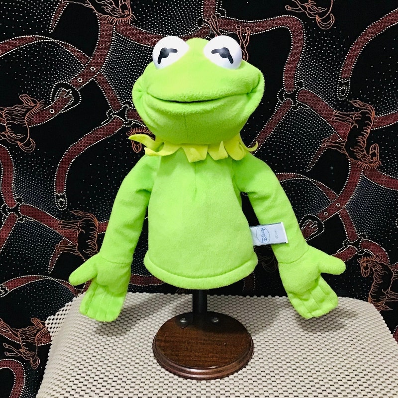  Kermit the Frog Hand Puppet - Etsy Illustration 