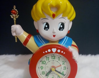 ヴィンテージ セーラーちびムーン 目覚まし時計 – セーラームーン