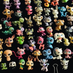 Huge Little Pet Shop LPS Assorted Pets & Accessories 100+ Lot - Etsy