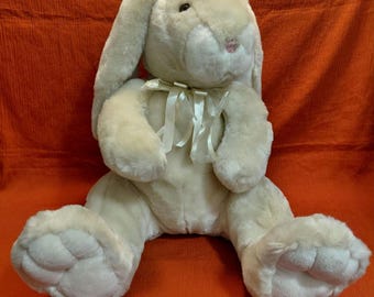 Vintage 2000 Commonwealth Toys R Us 14" BRANDI Bunny Rabbit Tan Stuffed Plush