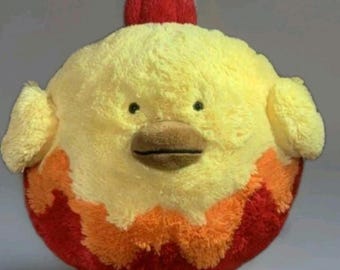 Retired Rare Squishable 15" Phoenix Fire Yellow Orange Red Stuffed Plush