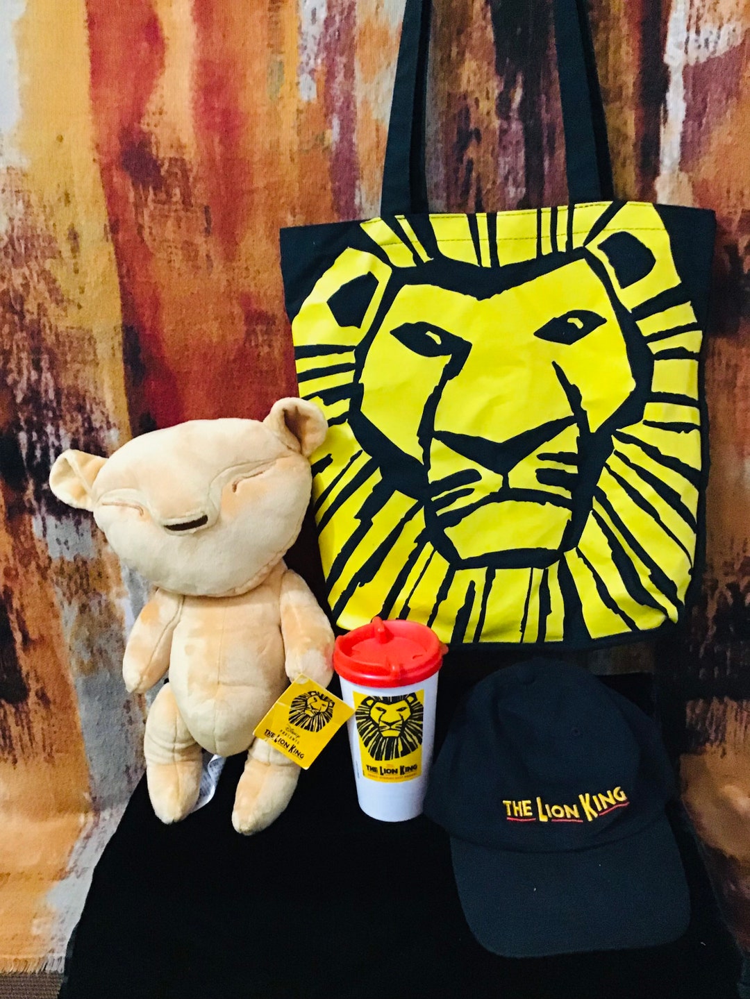 Disney the Lion King Broadway Musical 4pc Lot - Etsy