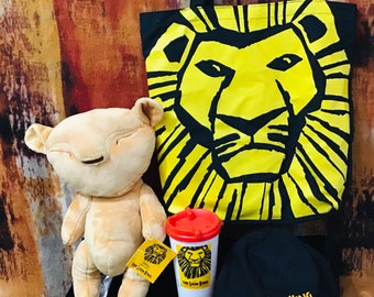 Disney The Lion King Broadway Musical 4pc Lot