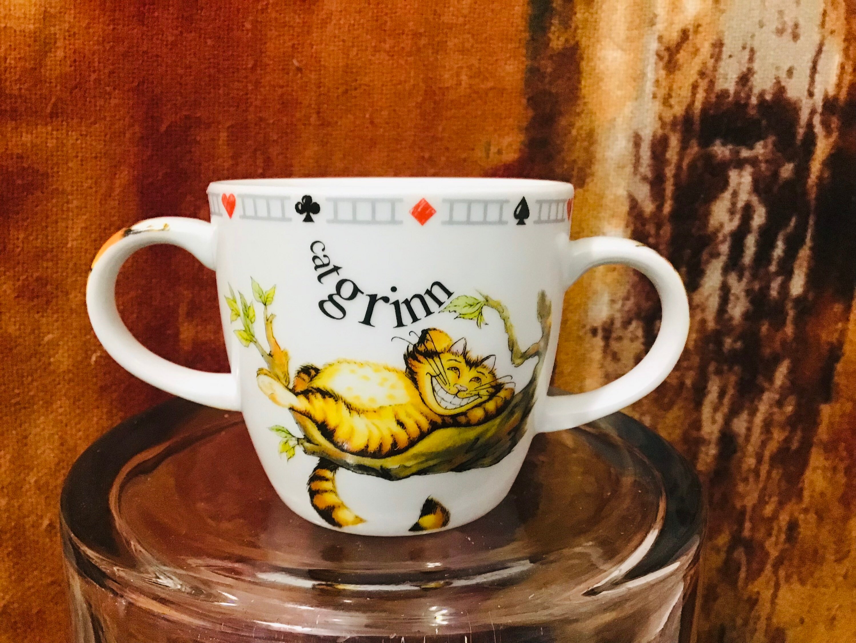 Paul Cardew Alice in Wonderland Baby Porcelain 2 Handled Cup Etsy